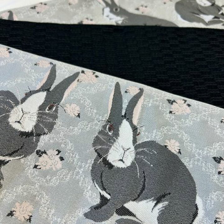 楽天市場】【新品未使用】おりびと 半幅帯 うさぎ ラビット 可愛い 
