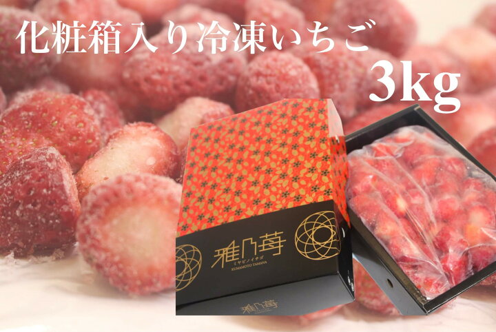 楽天市場 送料無料 熊本産 冷凍ブランドイチゴ3kg 品種選べません 国産 いちごジャム いちごミルク シャーベット スムージー かき氷 いちご ソース ブランドいちご フルーツ 家庭用 冷凍フルーツ ヨーグルト アイス トッピング 離乳食 お菓子作り お中元 業務用
