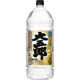 大五郎 4000ml 20度 アサヒ ペット【4個まで1個口配送可能】甲類焼酎　ギフト プレゼント(4904230067566)