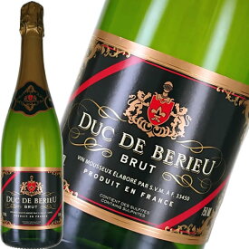スパークリングワイン 白 辛口 デュック ド ベリュ グラン ヴァン ド ジロンド 750ml フランス ボルドー　ギフト プレゼント(3337910101570)
