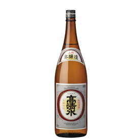 【秋田酒類製造】高清水　本醸造上撰　1800ml 秋田の日本酒　ギフト プレゼント(4969516130013)