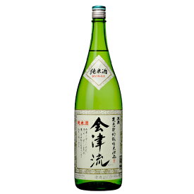 【辰泉酒造】天恵低農薬米仕込み　会津流　純米酒 　1800ml　ギフト プレゼント(4937677000179)