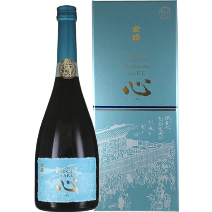 楽天市場】限定品 TOKYO PREMIUM SPARKLING SAKE 心 -Shin- 730ml 
