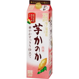 芋焼酎 かのか 華やかすっきり仕立て 1800ml 25度 紙パック 1.8L アサヒ 焼酎甲類乙類混和【12個まで1個口配送可能】　ギフト プレゼント(4904230059547)