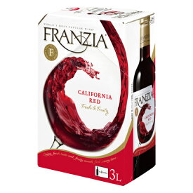 赤 フランジア ワインタップ ボックスワイン(赤）【赤・白合わせても8個まで1個口配送可能】 3000m　3リットル　3l バッグインボックス　ギフト プレゼント(4973480320226)