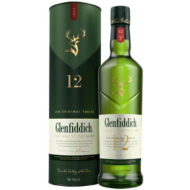 グレンフィディック 12年 700ml シングルモルト ウイスキー whisky　ギフト プレゼント(5010327325460)