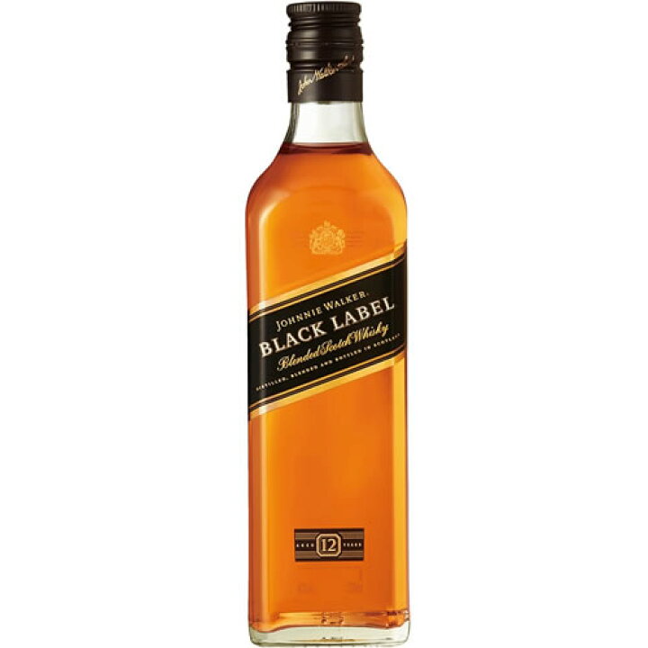 楽天市場】ジョニーウォーカー ブラックラベル 12年 200ml 