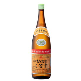 【二階堂酒造】　むぎ焼酎 二階堂25°1800ml　ギフト プレゼント(4955250008503)