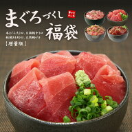 まぐろ尽くし福袋 増量版 送料無料 大トロ 中トロ ネギトロ づけ！たっぷり4品820g 自然解凍（刺身 母の…