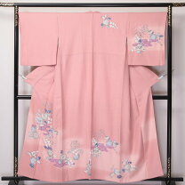 楽天市場】訪問着 中古（カラーピンク）（着物｜和服）：レディース 
