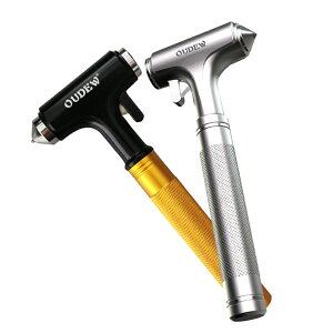 2個セット 緊急脱出用ハンマー 自動車 防災用 3way 多機能 おしゃれ 車用 ガラスハンマー シートベルトカッター 防災・災害対策 自動車必需品 3in1 非常用ハンマー カー用品 万が一に備え 常備