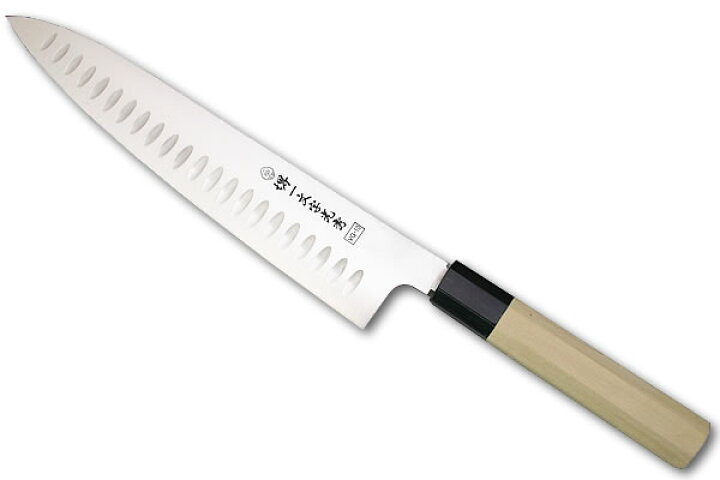 楽天市場】堺一文字光秀 V金10号 玉研ぎ 和式牛刀 270mm 【送料無料 