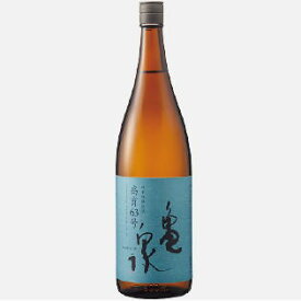 亀泉 純米吟醸 生原酒 高育63号 1800ml