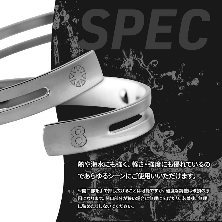楽天市場】チタン バングルウェーブ 正規品 メンズ レディース 
