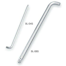 TONE（トネ） 首下ショートロングボールポイントL形レンチ BL-04S ● ●二面幅04mm ●ボールポイントヘキサゴン ●二面幅04mm ●ミリ