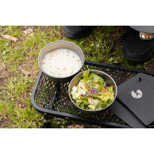 CAPTAIN STAG(キャプテンスタッグ) チタン製ボウル400 UH-4508 アウトドア キャンプ ピクニック 食器 チタン製 軽い コンパクト