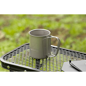 CAPTAIN STAG(キャプテンスタッグ) チタン製シングルマグカップ220 UH-4501 アウトドア キャンプ ピクニック 食器 チタン製 軽い コンパクト