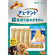 チューデント 超長持ち歯みがきガム S 7本入 ご褒美チキン風味 犬用スナック ガム