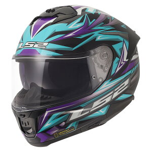LS2 HELMETS �W���p���t�B�b�g���f�� STREAM2 BLUE PURPLE M 4562343606029