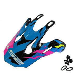 LS2 HELMETS FAST2�p PV-3 �s�[�N�o�C�U�[�@BLUE PINK GREEN 4562343606579