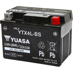 �o�C�N�p�o�b�e���[ YTX4L-BS�@�t����[�d�� TY-YTX4L-BS