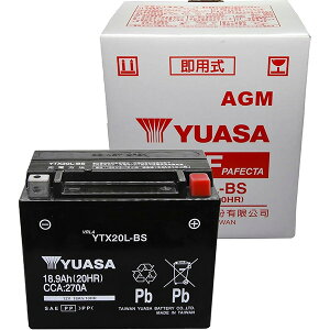 �o�C�N�p�o�b�e���[ YTX20L-BS�@�t����[�d�� TY-YTX20L-BS