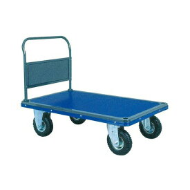 【法人限定】【車両制限】【車上渡し】【地域制限有】【メーカー直送】石川製作所 固定ハンドル台車 空気入りタイヤ使用 502AR