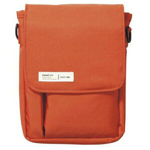 LIHIT LAB.(リヒトラブ) SMART FIT シリーズ キャリングポーチ (A6サイズ) オレンジ A-7574-4 A-7574-4 事務用品 文房具 筆記具 ファイル 机上整理 オフィス 20999