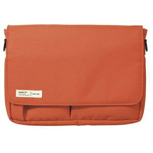 LIHIT LAB.(リヒトラブ) SMART FIT シリーズ キャリングポーチ (A5サイズ) オレンジ A-7575-4 A-7575-4 事務用品 文房具 筆記具 ファイル 机上整理 オフィス 21004