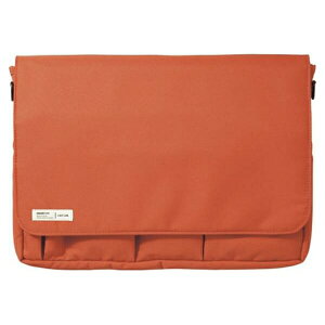 LIHIT LAB.(リヒトラブ) SMART FIT シリーズ キャリングポーチ (A4サイズ) オレンジ A-7577-4 A-7577-4 事務用品 文房具 筆記具 ファイル 机上整理 オフィス 21014