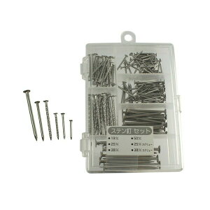 ハイロジック C-923 ステン釘セット ケース入 C-923