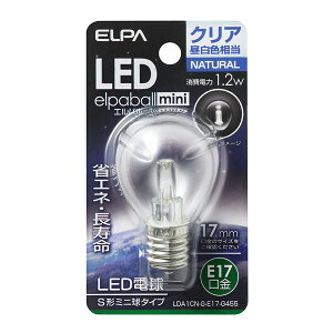 ELPA�i�G���p�j LED�d��S�`E17 LDA1CN-G-E17-G455 LDA1CN-G-E17-G455