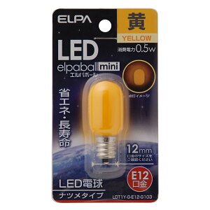 ELPA�i�G���p�j LED�i�c���`E12 LDT1Y-G-E12-G103 LDT1Y-G-E12-G103