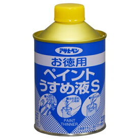 アサヒペン お徳用ペイントうすめ液S 220ml 4970925571182 塗料 ペンキ 油性 お徳用ペイントうすめ液S 4970925571182