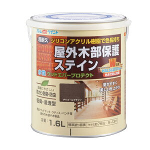 �A�g���n�E�X�y�C���g �����E�b�h�G�o�[�v���e�N�g 1.6L�`���R�[���u���E�� DIY �E�b�h�f�b�L �h�� �h�� �h�J�r SPF �X�e�C��