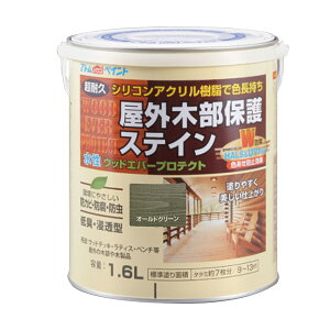 �A�g���n�E�X�y�C���g �����E�b�h�G�o�[�v���e�N�g 1.6L�I�[���h�O���[�� DIY �E�b�h�f�b�L �h�� �h�� �h�J�r SPF �X�e�C��