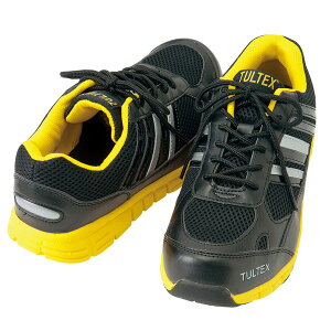 AITOZ(アイトス) TULTEX セーフティシューズ ブラック 26cm 51634 安全靴 作業靴 安全スニーカー 作業スニーカー 51634