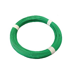 フジテック・ジャパン カラー針金グリーン 25M巻 #16x25M 19892