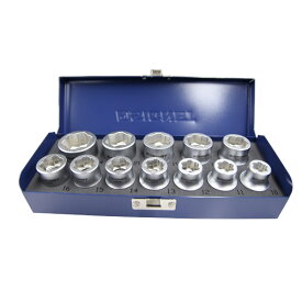SIGNET（シグネット） 13282 1/2DR ボルトリムーバーソケットセット （12PCS） 【新規登録用】 シグネット ボルトリムーバー ソケット 13282