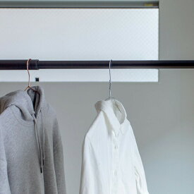 森田アルミ工業（morita） simple laundry bar シンプルランドリーバー SEN （セン） 1285〜2300mm 物干し竿 伸縮式 浴室乾燥 花粉対策 黄砂対策 室内物干し 部屋干し オシャレ インテリア 2色 ブラック ホワイト