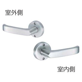 【あす楽】川口技研 50mm Jレバー （24番）シリーズ 空錠・丸座 ニッケル バックセット JL-24-1M-N　BS50 川口技研 レバーハンドル Jレバー ジェイレバー セット 空錠・丸座 JL-24-1M-N BS50