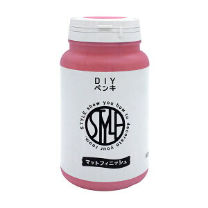【地域制限有】【メーカー直送】ニッペホームプロダクツ 水性DIYペンキ ベリーピンク 500ml 4976124889103 水性 室内用 壁紙 塗料 つや消し ペンキ 黒板