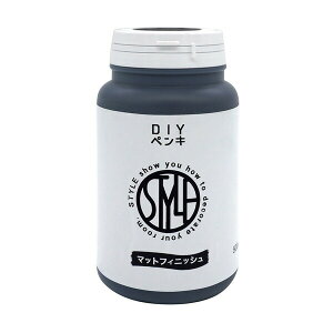 【地域制限有】【メーカー直送】ニッペホームプロダクツ 水性DIYペンキ ランプブラック 500ml 4976124889196 水性 室内用 壁紙 塗料 つや消し ペンキ 黒板