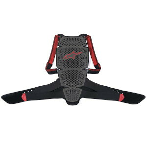アルパインスターズ NUCLEON KR-CELL 013 SMOKE BLACK RED L 6504018 アルパインスターズ バック 背面 プロテクター 防具 脊椎 6504018 バックプロテクター バイク用品 バイクグッズ