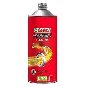 CastroliJXg[j POWER 1 Scooter 4T 10W-40 1L 4985330113629