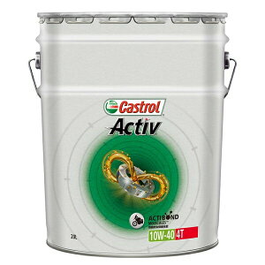 Castrol�i�J�X�g���[���j ACTIV 4T 10W40 20L 3410738