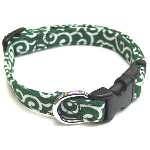 岡野製作所 コットンカラクサカラー#15 4907733030662 岡野 ONS カラー 首輪 唐草 からくさ 和柄 和風 #15