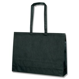 HEIKO（ヘイコー）:手提げ袋 Fバッグ Lショルダー 黒 10枚入り 008739501 8739501 Fバッグ Lショルダー 黒 不織布