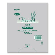 HEIKO（ヘイコー）:PPパン袋 #25 17-20 100枚入り 006721558 6721558 PPパン袋 ＃25 17-20 パン袋 006721…