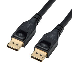 サンワサプライ:DisplayPort 1.4 ACTIVEケーブル KC-DP14A100 ケーブル ディスプレイポート アクティブ KC-DP14A100